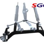 SGC Lift Kit – 6″ Drop Axle kit for EZGO MPT/Workhorse 1200 - Gas