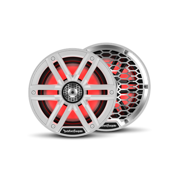 Rockford Fosgate M2 8in. Color Optix Full-Range  Marine 2-Way Speakers (Pair)
