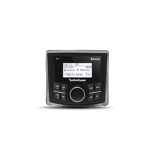 Rockford Fosgate PMX-1 Punch Marine Grade Media Receiver with 2.3" Dot Matrix Display