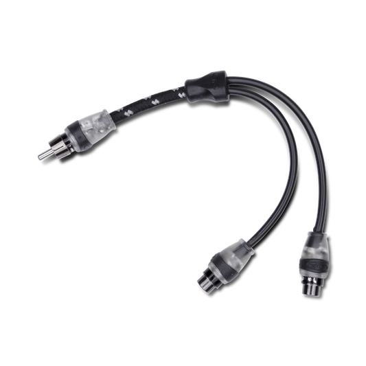 Rockford Fosgate Premium Y-Adapter 1 Male To 2 Female