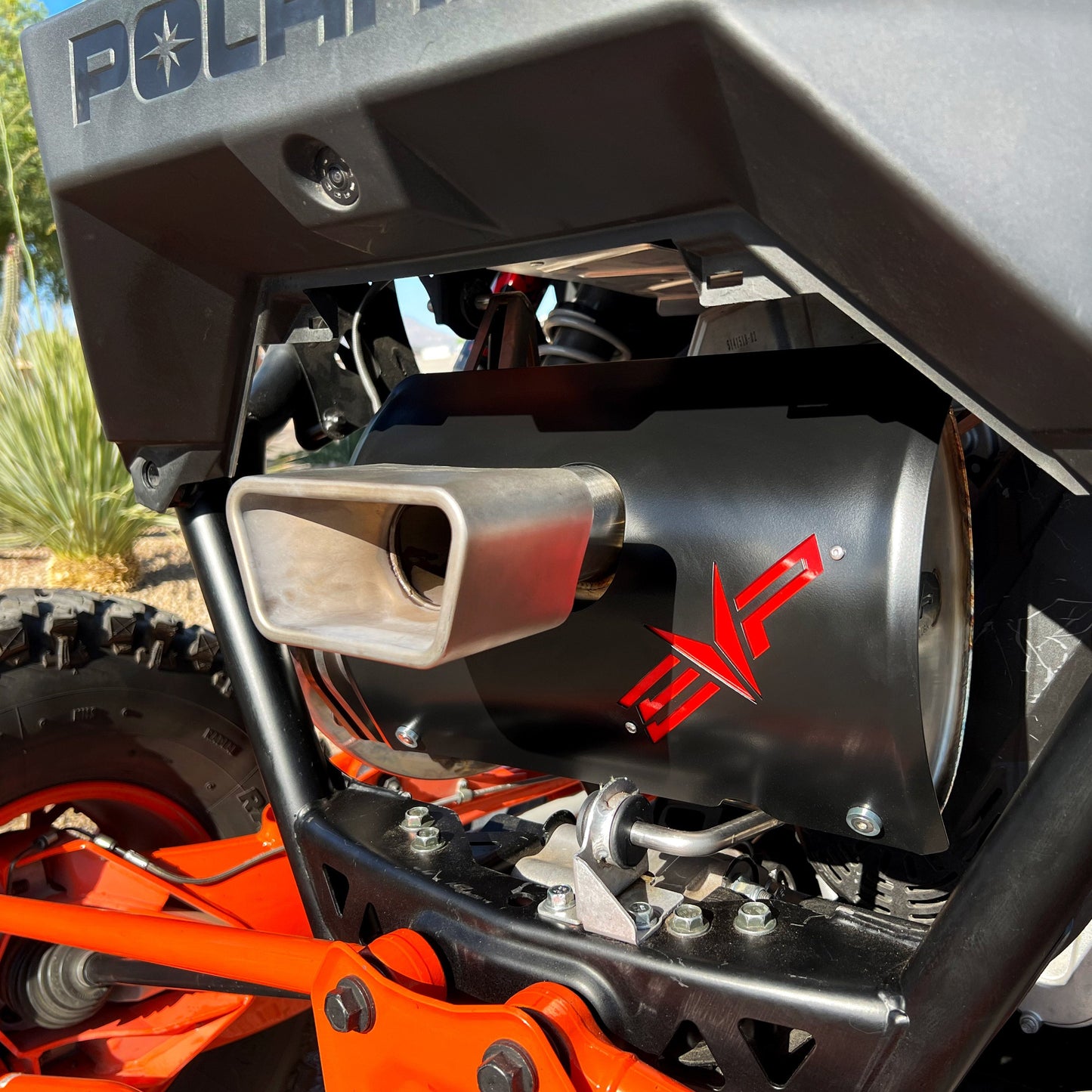 EVP Polaris RZR Pro R Magnum Single-Exit Exhaust