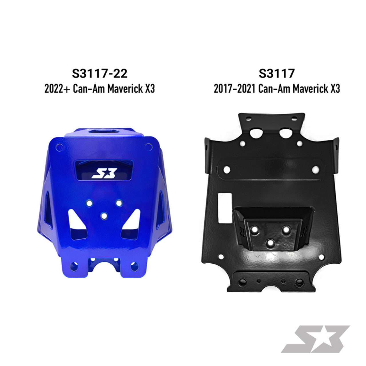 S3 - Can-Am Maverick X3 Front Gusset Kit